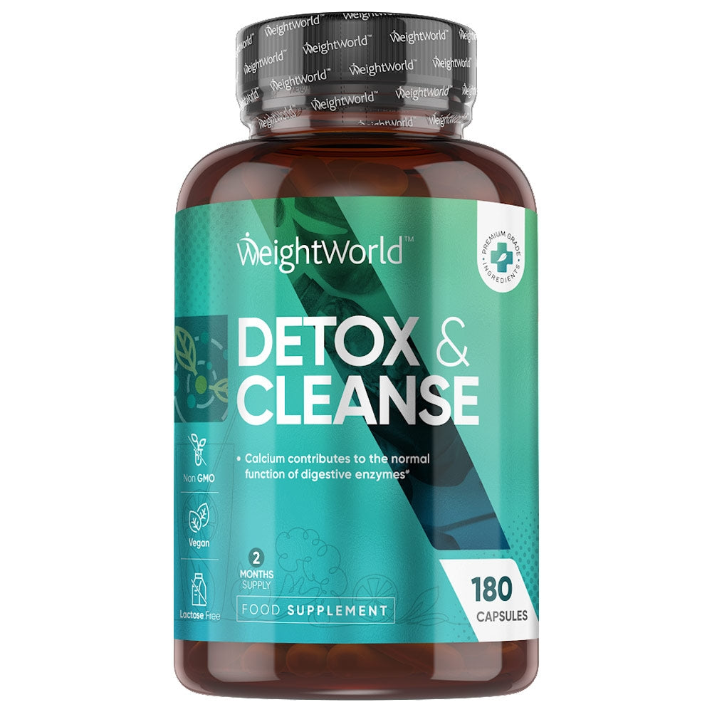 Detox & Cleanse Capsules | 11-in-1 Blend 180 Capsules | WeightWorld