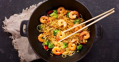 Shrimp Stir-Fry with Shirataki Noodles