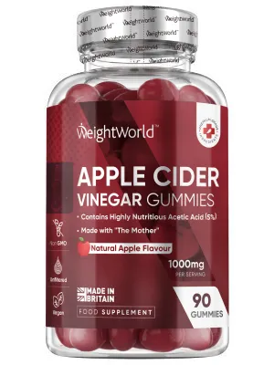 WeightWorld apple cider vinegar gummies