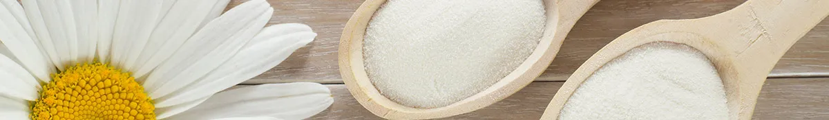 Heading Image for Collagen, spoonfulls of collagen powder Heading Image for Collagen, spoonfulls of collagen powder