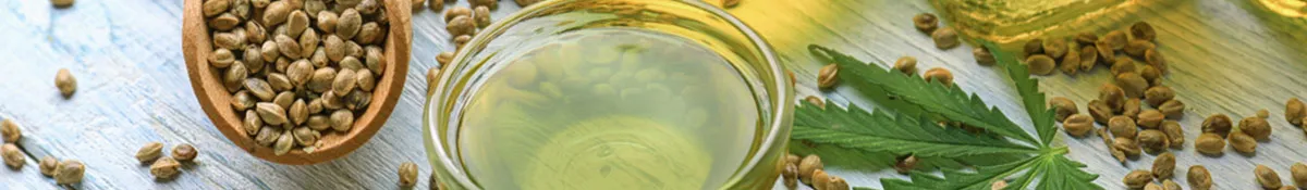 Heading Image for Hemp of hemp oil and hemp oil seeds and leaves Heading Image for Hemp of hemp oil and hemp oil seeds and leaves