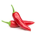 Two red cayenne peppers that naturally helps weight loss