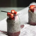 Chia Pudding with Strawberries