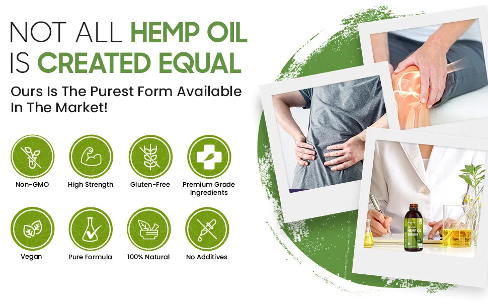 front view of weightworld organic 5% hemp oil drops