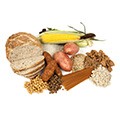 image of a bunch of foods that are high and rich in fibre