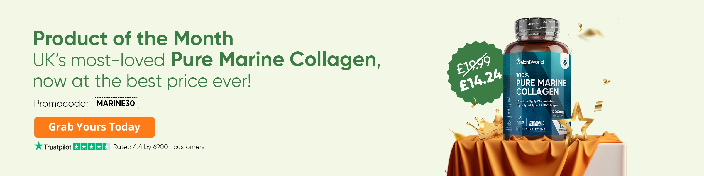 Product of the Month- Pure Marine Collagen