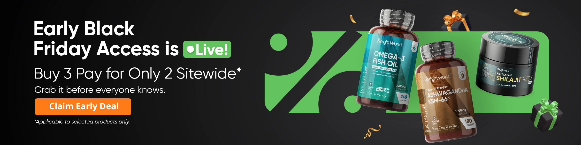 WEB | UK | WW | Early Black Friday Sale