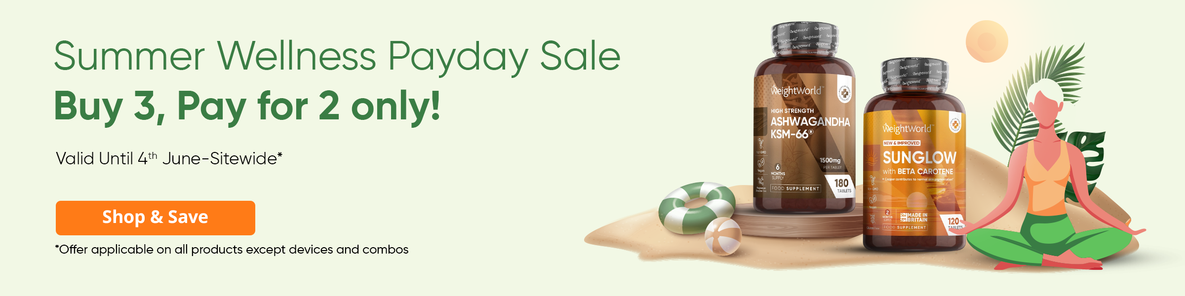 Summer Wellness Payday Sale