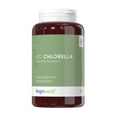 front view of weightworlds bio chlorella algae tablets front view of weightworlds bio chlorella algae tablets