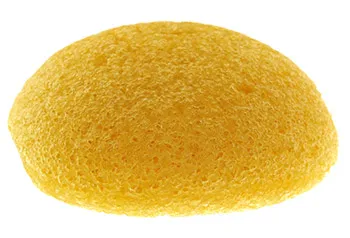 image of a konjac sponge also known as Amorphophallus Konjac sponge