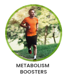 Man Running Through Park to show metabolism boosters