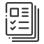 cartoon image of paperwork to show the Food & Exercise Diary