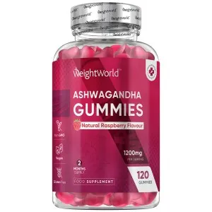 Bottle of WeightWorld Ashwagandha Gummies UK