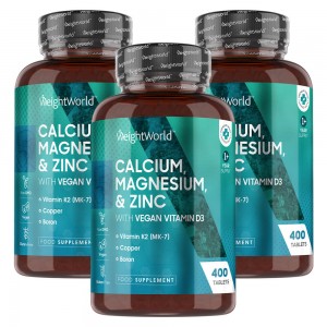 Calcium, Magnesium and Zinc supplements