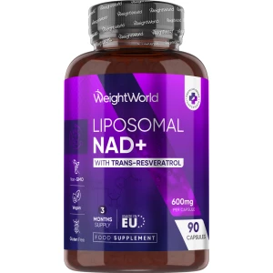 Liposomal NAD+ with Resveratrol Capsules