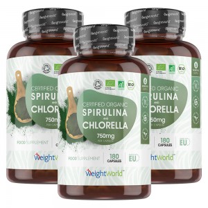 Organic Spirulina and Chlorella