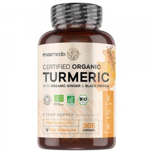Organic Turmeric with Ginger & Black Pepper