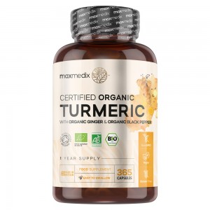 Organic Turmeric with Ginger & Black Pepper