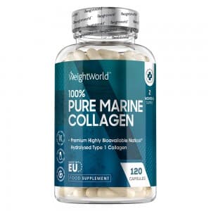 Bottle of 120 1170mg Pure Marine Collagen Capsules