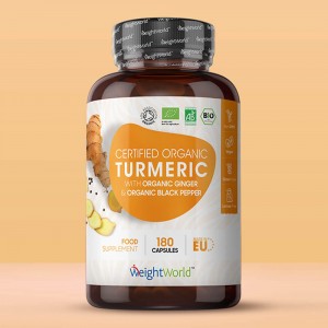 Organic Turmeric with Black Pepper and Ginger