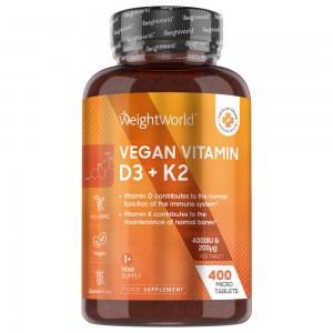Vitamin D3 4000IU + K2 200mcg