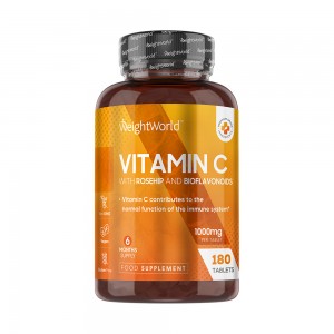 Bottle of WeightWorld Vitamin C Tablets