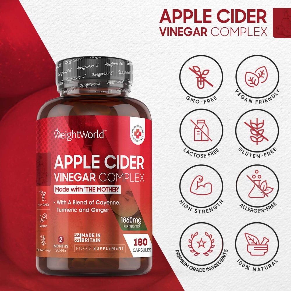 Apple Cider Vinegar Complex Capsules supplements