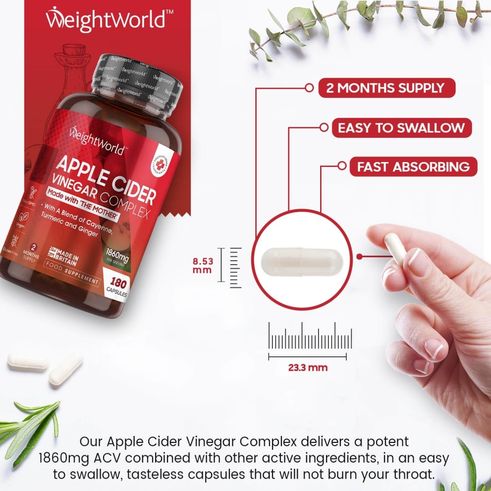 Apple Cider Vinegar Complex Capsules supplements