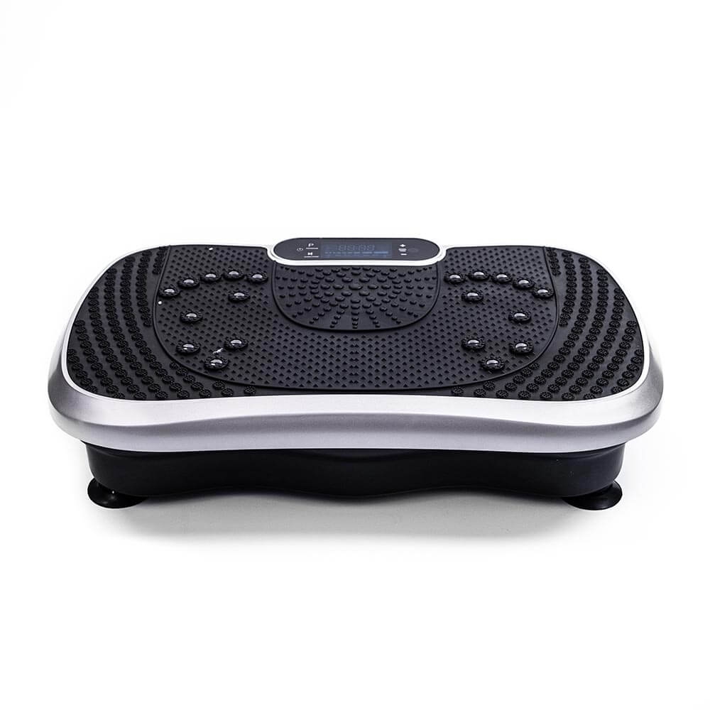Max User Weight 441lbs Tengma Vibration Plate Whole Body Exercise Machine with Bluetooth Music Massage Workout Trainer Vibration Platform for Home Gym Office Weight Loss Fitness Exercise 