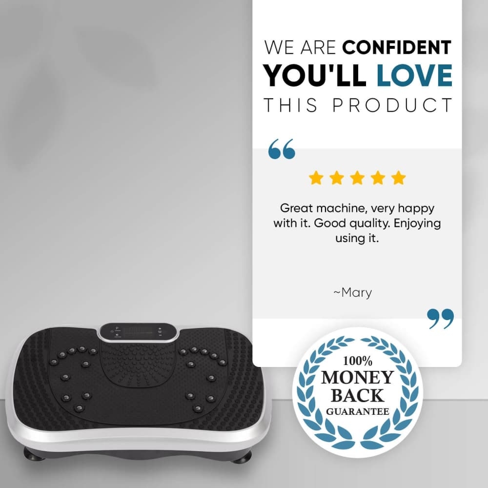Vibration Plate with Money Back Guarantee