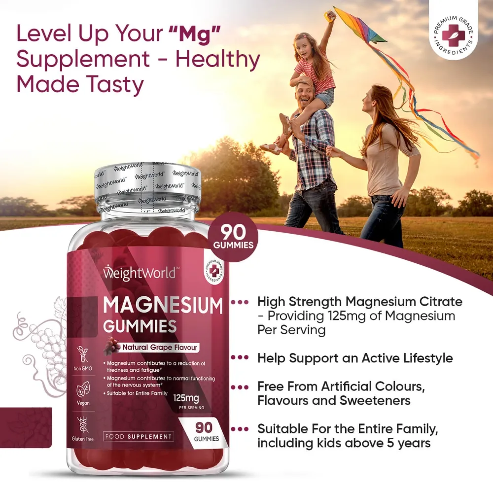 Features of WeightWorld’s Magnesium Gummy