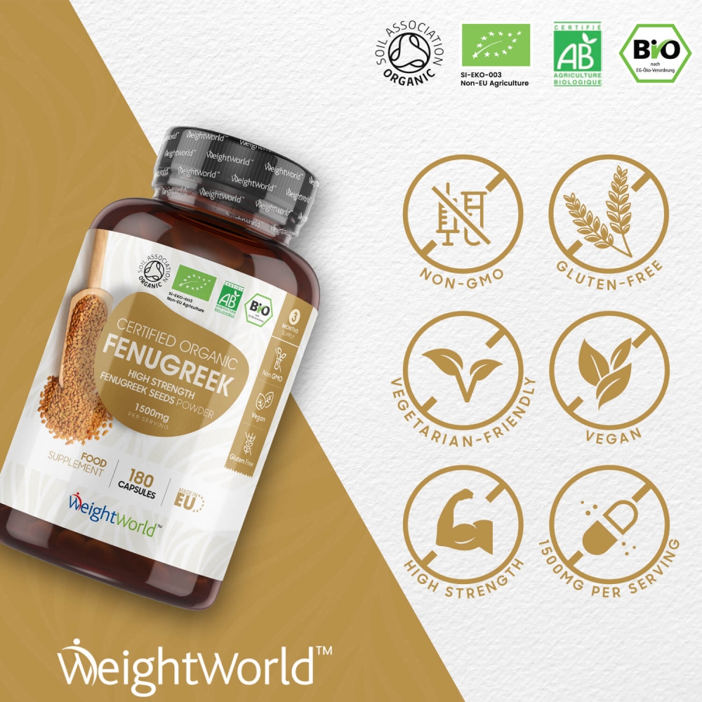 Organic Fenugreek Capsules