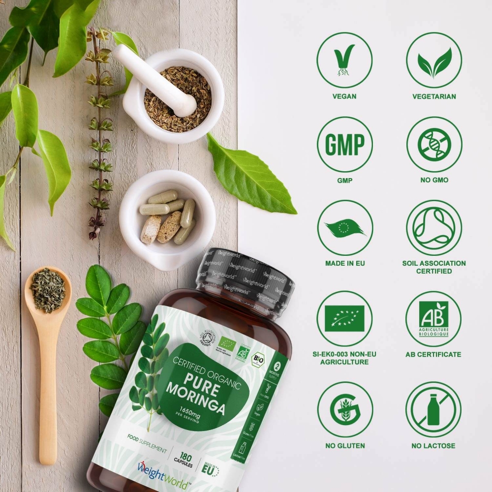 Organic Moringa Pills