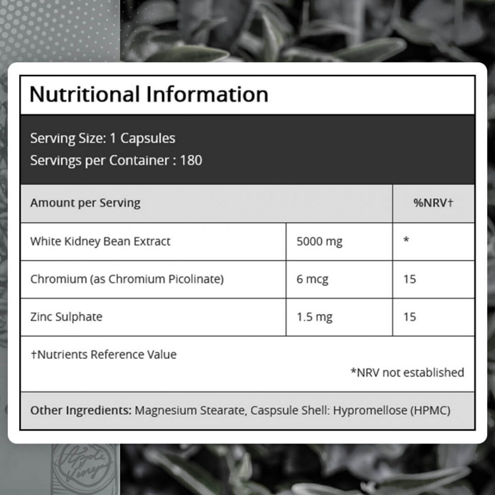 White Kidney Bean Extract supplements