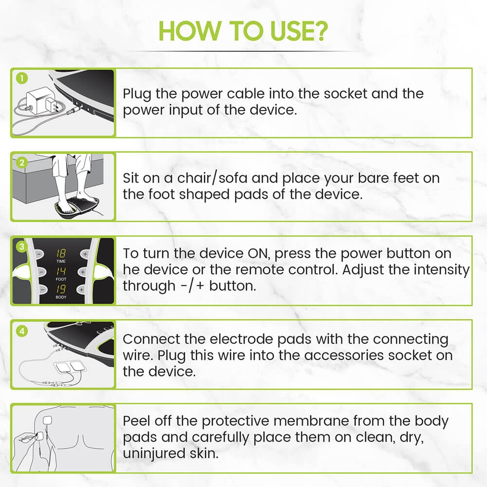 How to Use Foot Circulation Machine