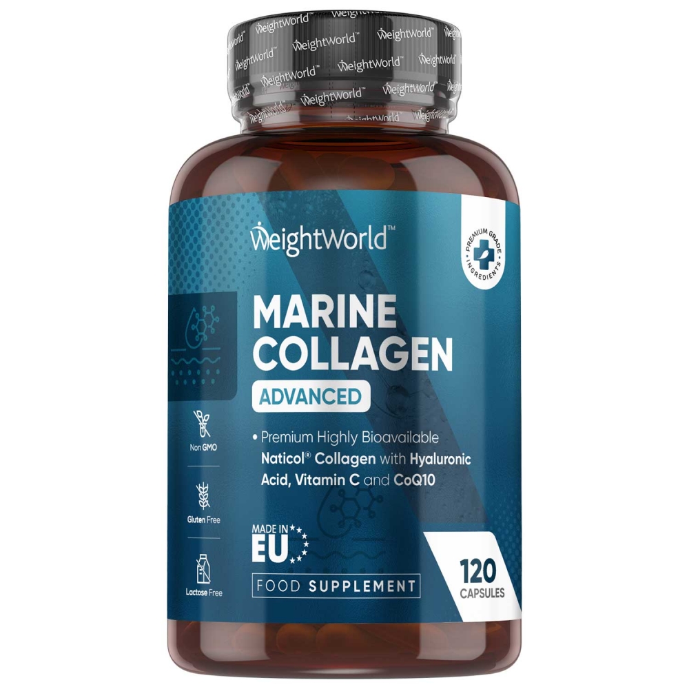 Marine Collagen with Hyaluronic Acid Capsules | WeightWorld