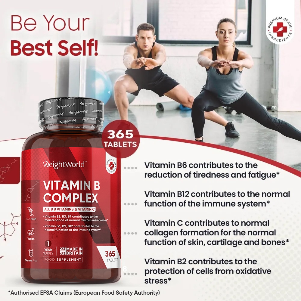 Benefits of our vitamin B complex tablets