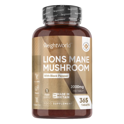 Lions Mane Mushroom Tablets