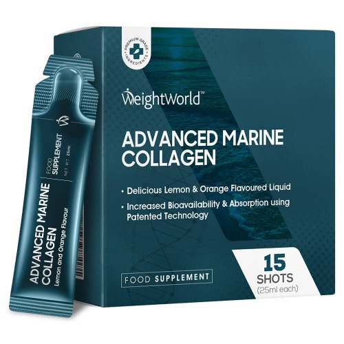 Advanced Marine Collagen Drink 15 x 25ml SHOTS WeightWorld