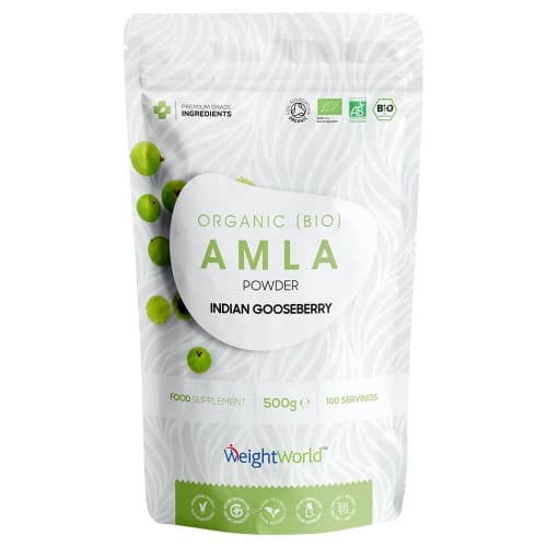 Bio Amla Powder - Organically Sourced Powder Supplement For Immunity, Skin, Hair And The Heart - 500g