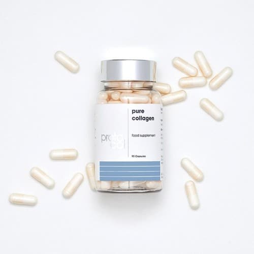 front view of proto-cols pure collagen supplement tablets