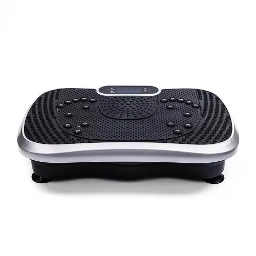 Vibration Plate - Exercise Machine for Full Body Workout with Resistance Bands, Bluetooth, 6 Modes + 99 Intensity Levels - 2 Year Warranty