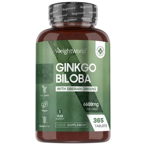 Ginkgo Biloba With Siberian Ginseng Tablets