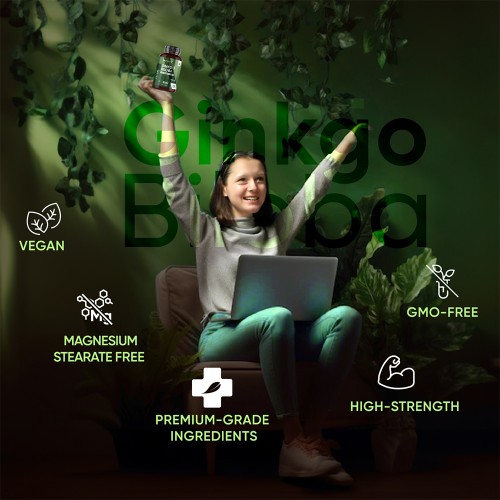 Ginkgo Biloba Tablets Siberian Ginseng | 6600mg 365 Tablets