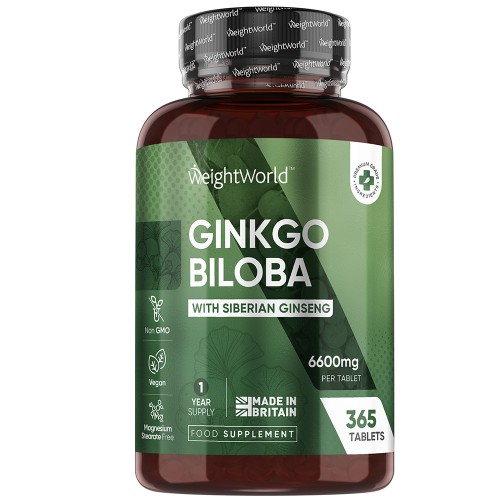 Ginkgo Biloba With Siberian Ginseng Tablets 