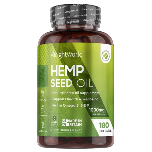 Hemp Seed Oil Softgels
