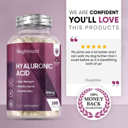 Hyaluronic Acid Anti Ageing Joint and Skincare Serum Capsules