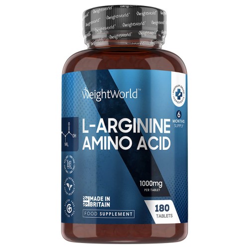 LArginine Amino Acid Tablets Muscle Size and Performance WeightWorld