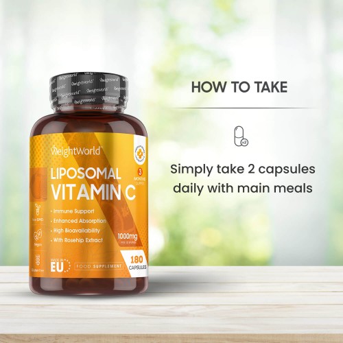 Liposomal Vitamin C Capsules instructions for use