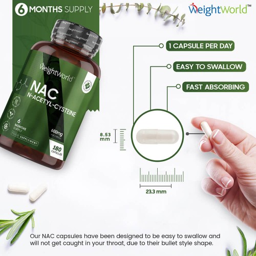 N-Acetyl Cysteine supplements